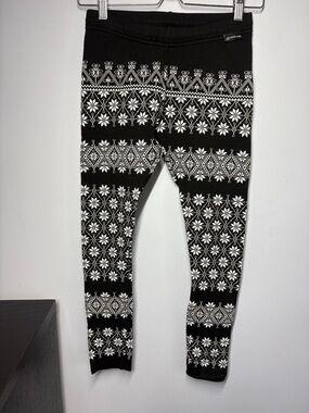 Newland Black Nordic Print Leggings